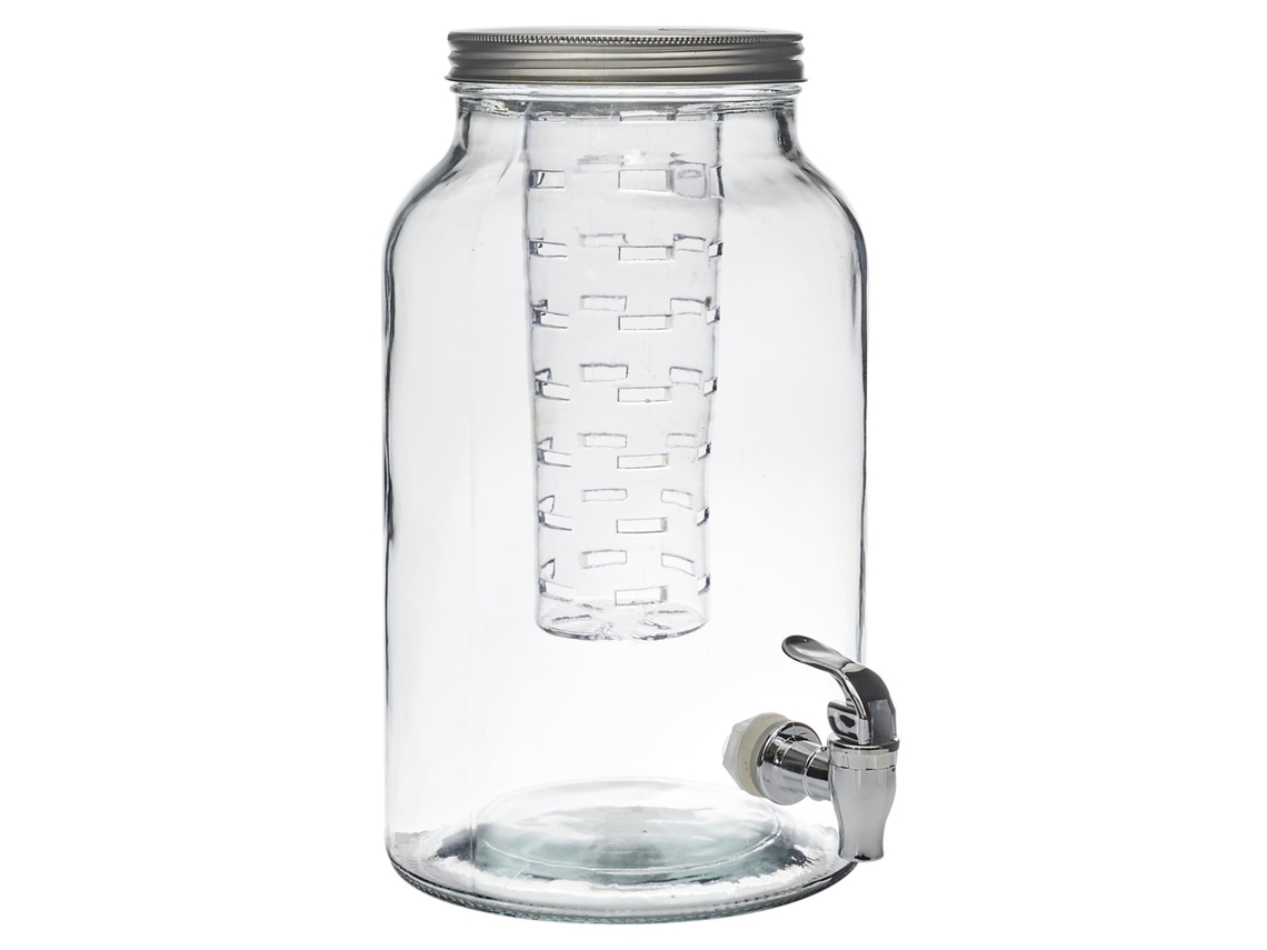 Dispensador de bebidas con recipiente para aromatizar