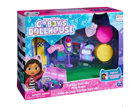 La Casa de Muñecas de Gabby Habitacion Sala de Juegos de Carlita