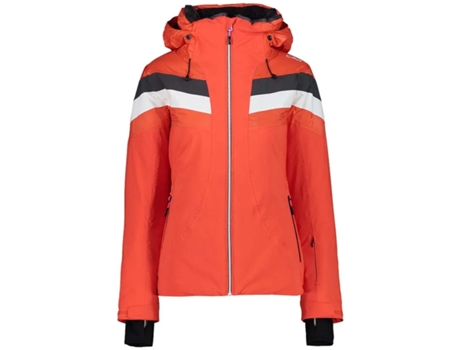 Chaqueta de Mujer CAMPAGNOLO Fix Hood Sintetico Rojo (D38)