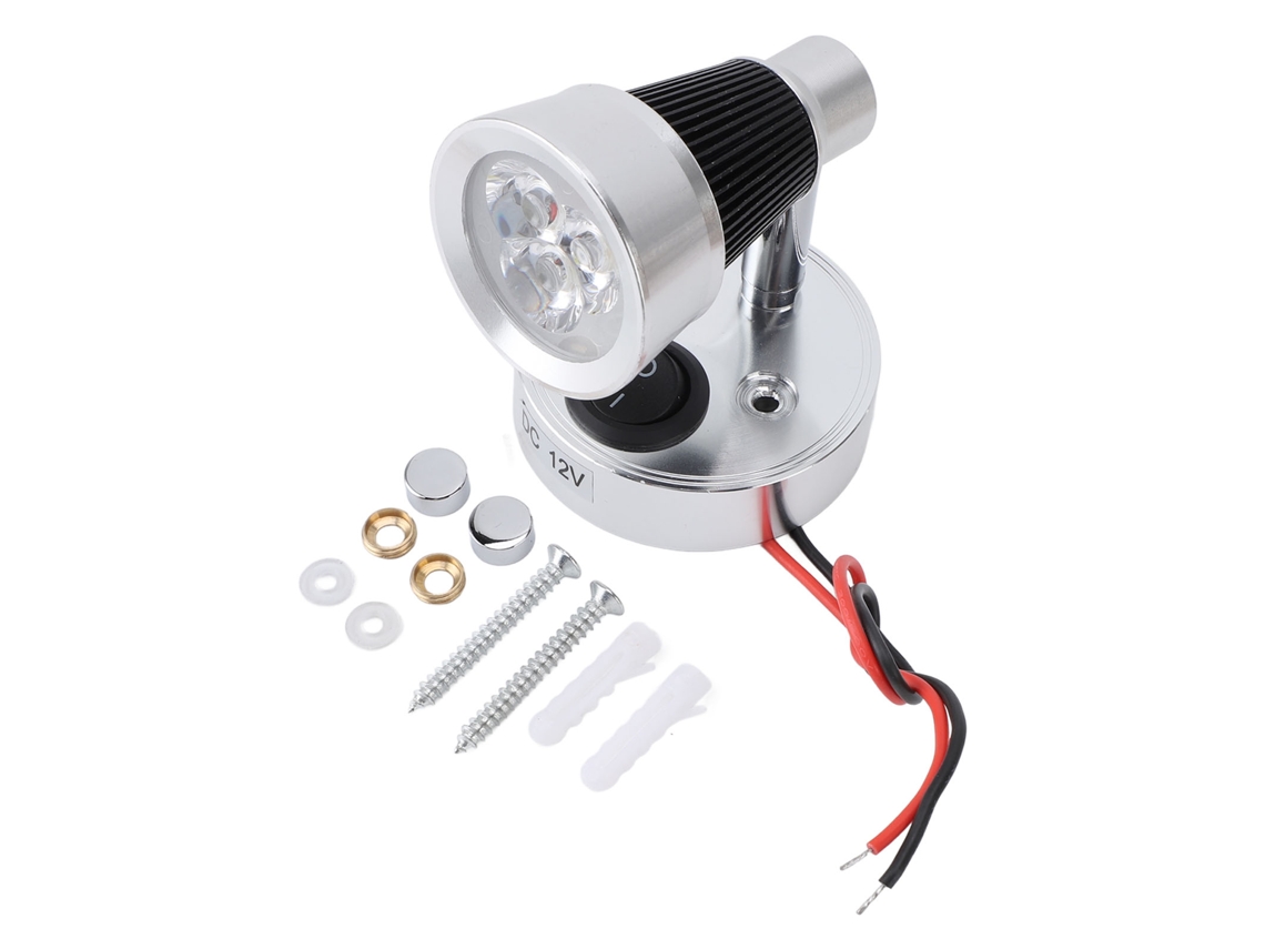 Focos LED interiores 2026, luz blanca de 5500k, lentes ópticas transparentes para dormitorio, coche, mesita de noche y armario.