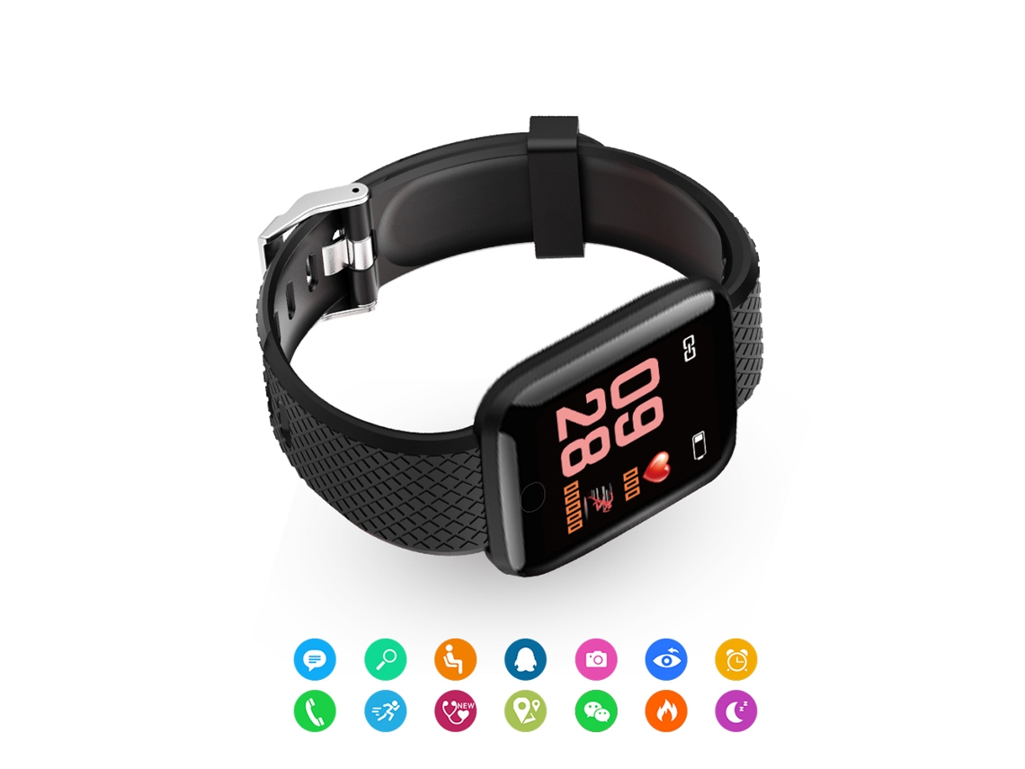 Pulsera Inteligente (monitoreo De Presión Arterial, Deportes Bluetooth)