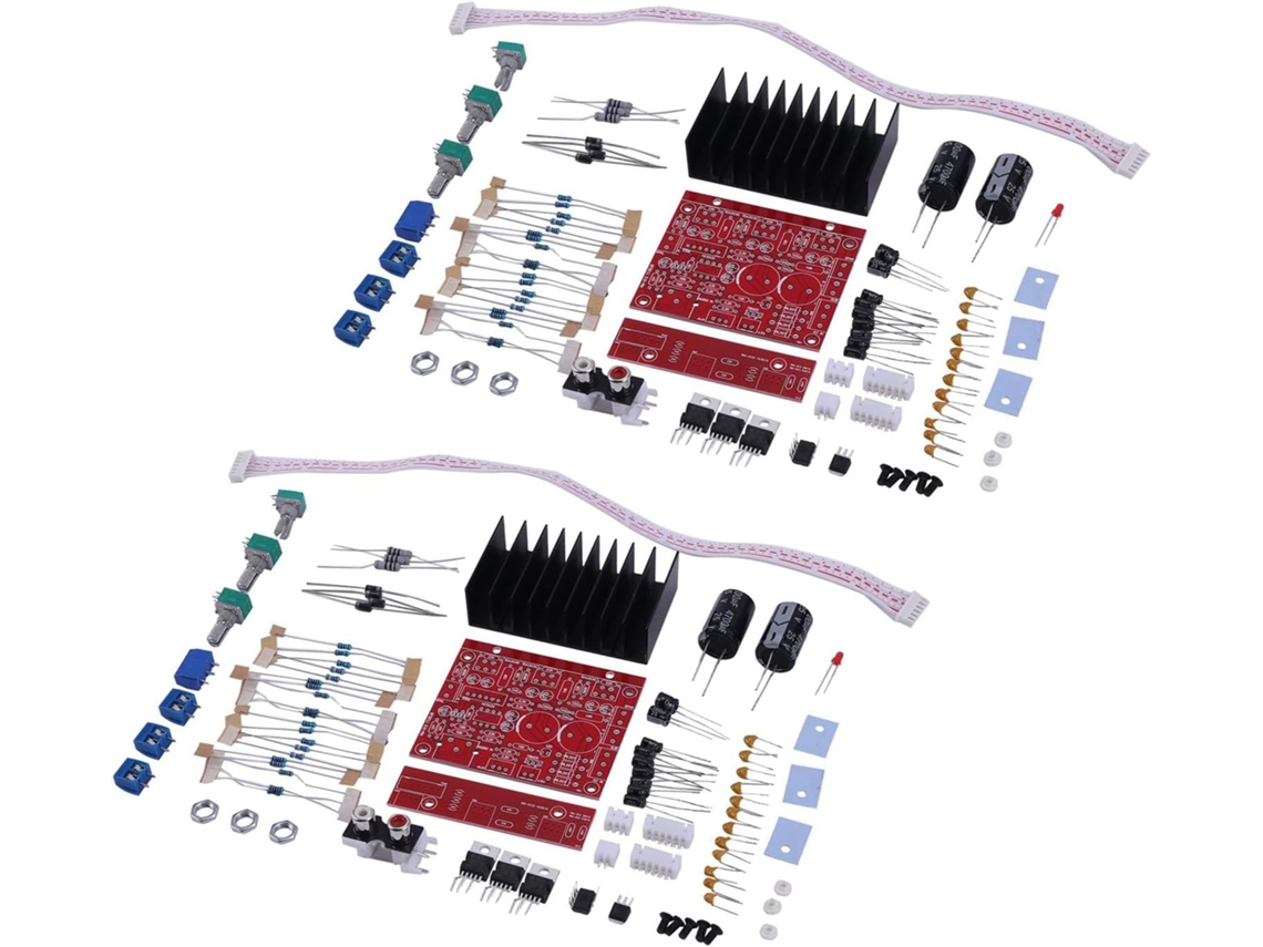 2 Placas Amplificadoras De Subwoofer De Audio De Tres Canales Tda2030a 2.1