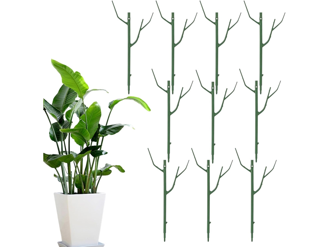 Soportes Para Plantas Soportes Para Plantas Trepadoras Ramas Artificiales Apilables, 10 Piezas, Decoración De Enrejado
