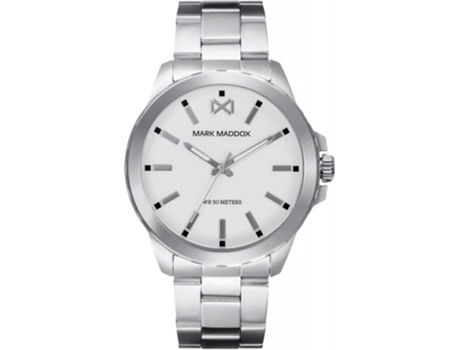 Reloj MARK MADDOX Hombre (Acero - Plateado)