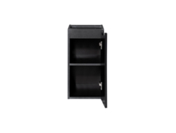 Armarios Laterales FURNLUX Classic Nova (Negro, Madera Contrachapada - 30X39X57 Cm)