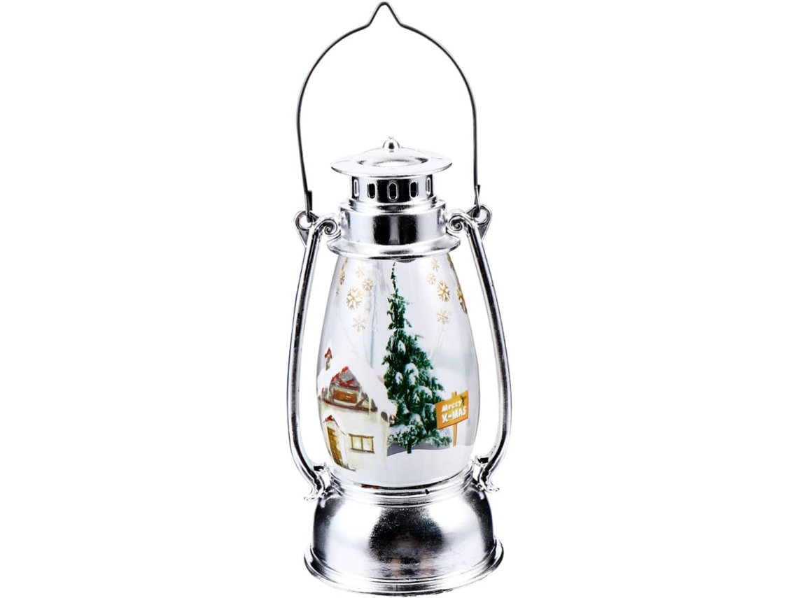 Lámpara De Caballo Luminosa Forma De Farol Decoración De Noche Vintage Para Habitación Obsequio Temático De Navidad Para Casa