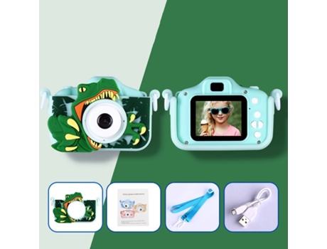 Cámara Digital WEB2O Cartoon Fotografia y Vídeo con Tarjeta 32 GB para Niños