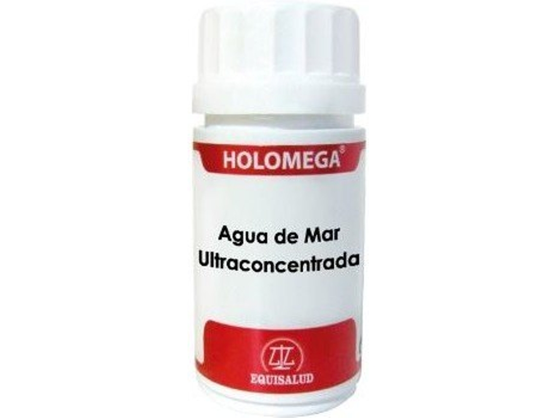 Complemento Alimentar EQUISALUD Holomega Agua De Mar Ultraconcentrada (50 Cápsulas)