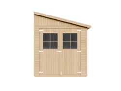 Caseta de Jardín de Madera TIMBELA M340A con Ventanas (8 M² - 244 x 416 x 218 cm)