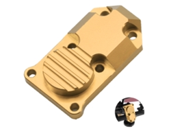Cubierta Diferencial De Aleación De Aluminio Para Coche Rc Crawler 1/24 Axial Scx24 Axi90081 Axi00001 Axi00002