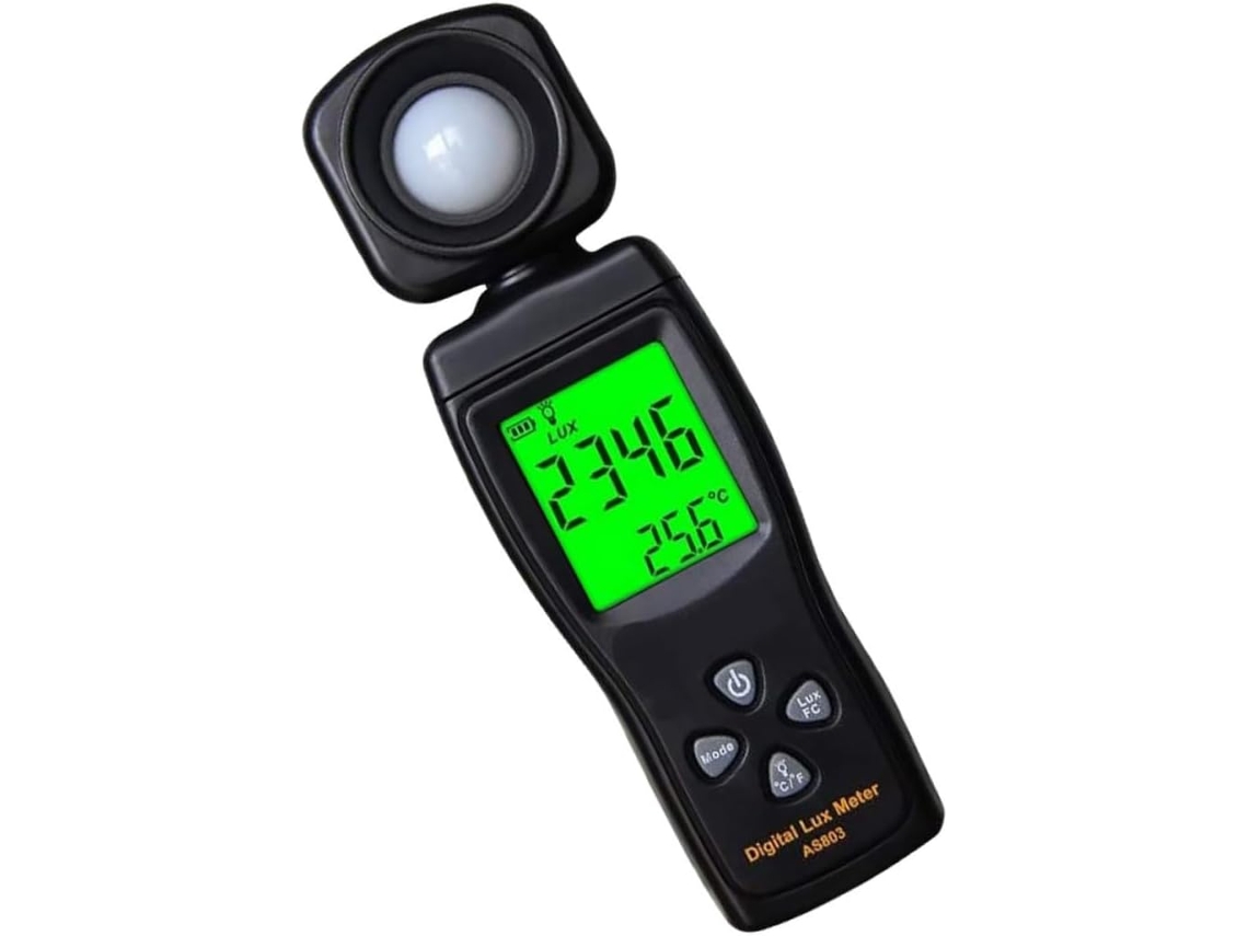 Illuminumètre Numérique Photomètre Portátil Outil De Mesure Appareil Eclairement Luxmètre