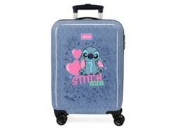 Maleta vaquera de Disney Stitch Hearts (55 x 38 x 20 cm - 35 l)