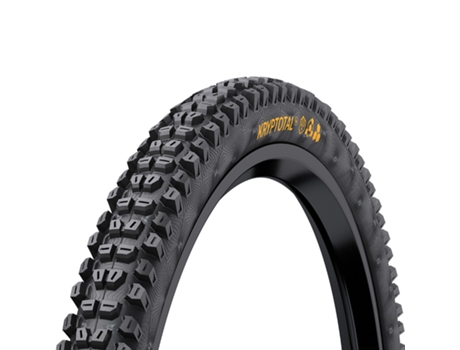 Neumático trasero blando para bicicletas de montaña sin cámara Continental Kryptotal Downhill Super 60-622