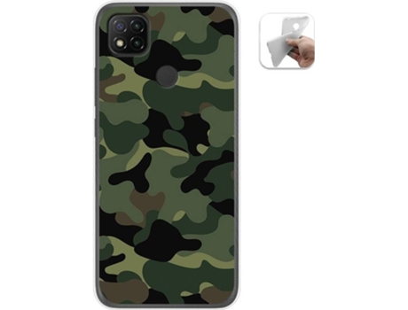 Carcasa Xiaomi Redmi 9C TUMUNDOSMARTPHONE Camuflaje Multicolor