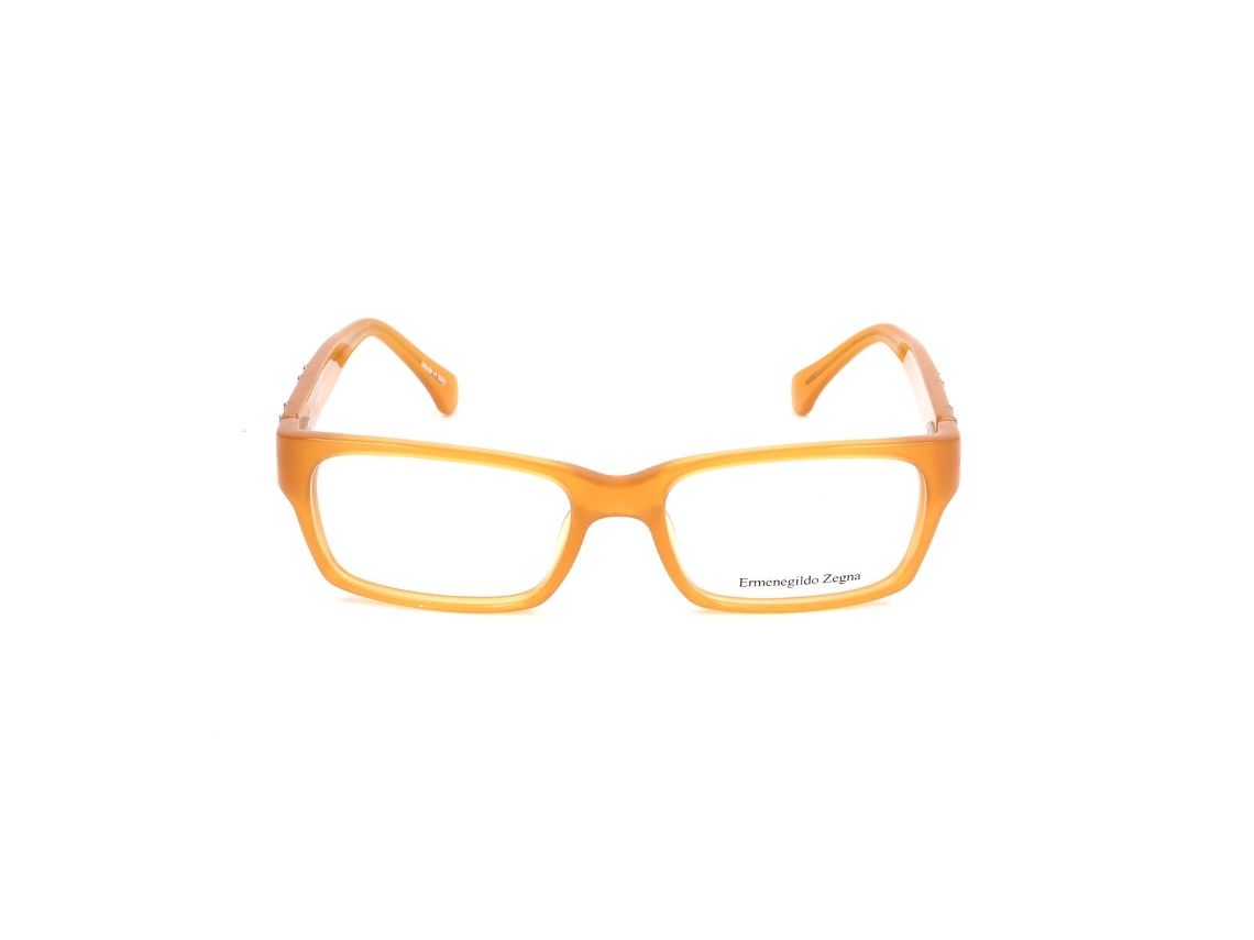 Montura de Gafas Unisex Ermenegildo Zegna VZ3505-06DS ø 52 mm Amarillo