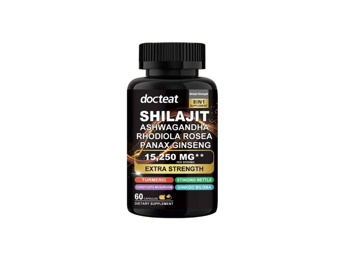 Cápsulas de Shilajit de alta calidad para uso diario