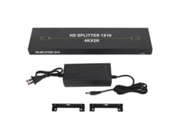Divisor De Interfaz Multimedia Hd, 1 Entrada, 10 Salidas, Compatible Con 4k 30hz 3d, Conector Usb.