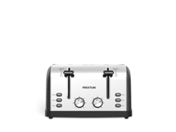 Tostadora Prixton (4 ranuras - 1900 W - Negra)