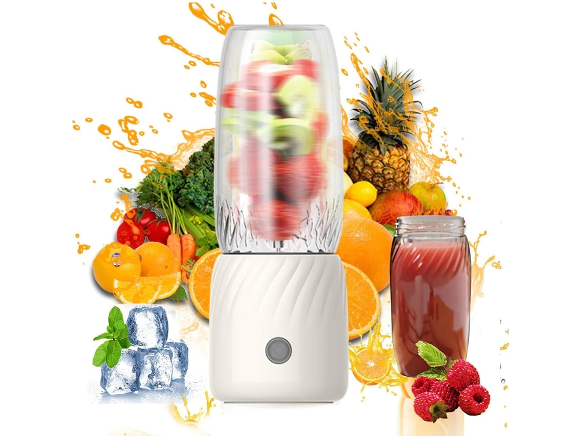 Exprimidor De Frutas Pequeño Recargable Portátil Multifuncional 350ml Cuich