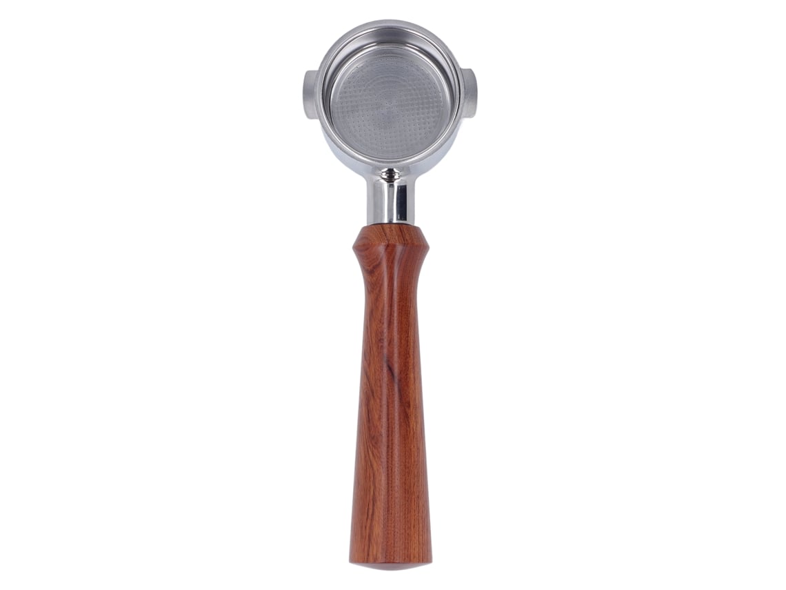Soporte De Filtro Sin Fondo De 51 Mm Con 2 Orejas, De Acero Inoxidable, Para Máquinas Delonghi Eco310 Y Máquinas Italianas.