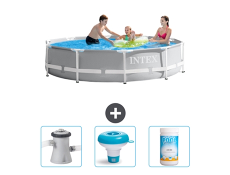 Piscina Tubular INTEX 26700NP-CB77 (4485 L - 305x76cm)