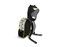 DC Comics Batman Chibi Mochila con Capucha Hood, Gris KARACTERMANIA