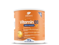 Vitamina D3 - Alta Dosis - 2000 UI - Sabor a Limón - 150 g