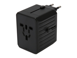 Adaptador De Viaje Universal De 8 A Con 2 Puertos Usb-c Y 4 Puertos Usb-a Para Enchufes Internacionales En Ee. Uu.