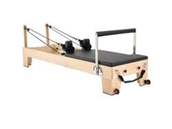 Máquina de Pilates Reformer de Madera Succebuy para Gimnasio, 238x73,5x92,5 cm