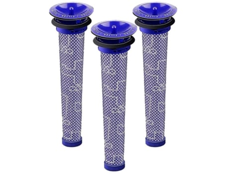 Paquete de 3 filtros de vacío de repuesto para Dyson V6 V7 V8 Dc59