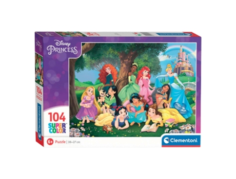 Puzzle Princesas de Disney 104 Piezas Cle25743 CLEMENTONI