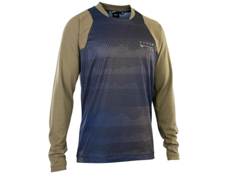 Jerseys ION Camisola De Manga Comprida Scrub Verde S Homem