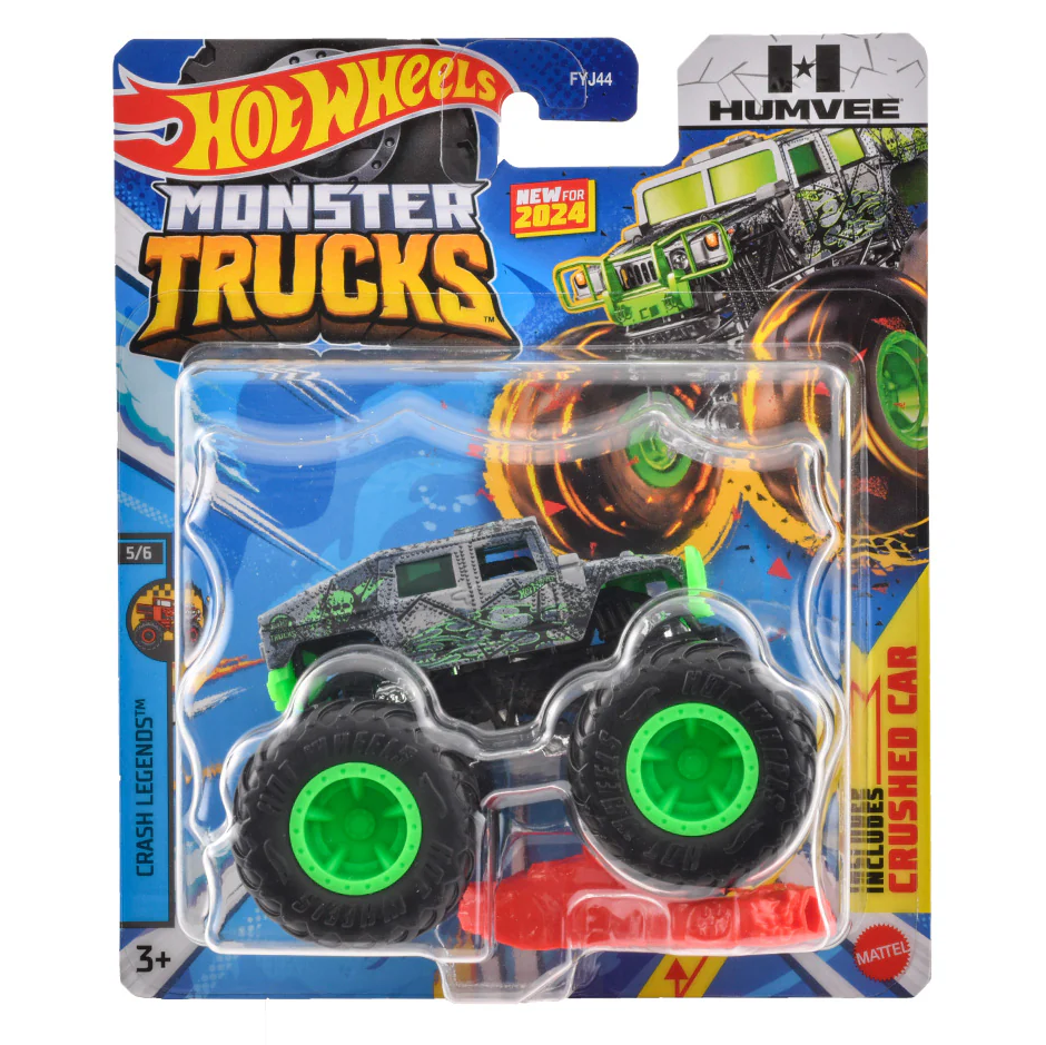 Hot Wheels Camiones Monstruo Humvee MATTEL