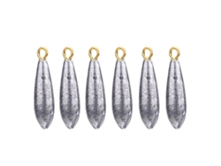 Plomos de pesca Drop 10g 6 unidades Nuevo