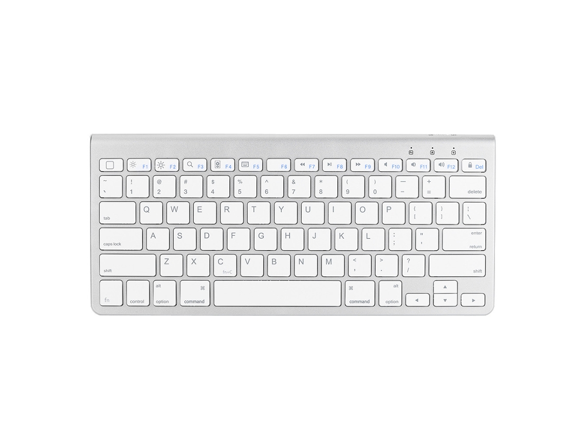 Teclado Bluetooth 3.0 Ultra Delgado De 78 Teclas Para Ios/tableta/teléfono Con Arquitectura X