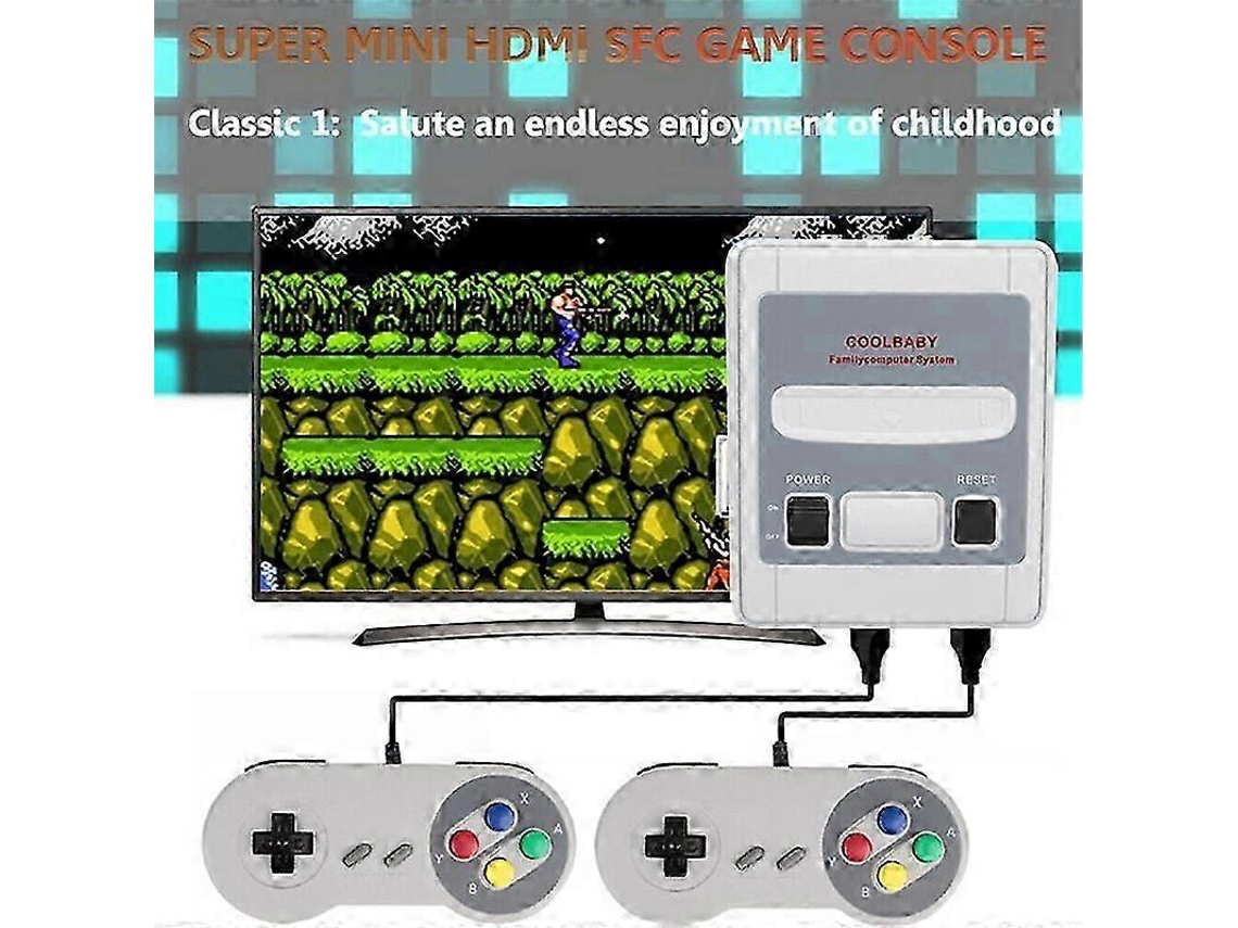 Consola De Videojuegos Retro Clásica Portátil De 620 Juegos Con Salida Av, Reproductor De Juegos Para Tv De 8 Bits, Regalo De Cumpleaños
