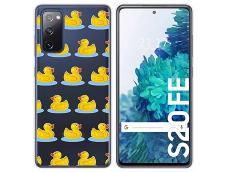 Carcasa Samsung Galaxy S20 FE TUMUNDOSMARTPHONE Dibujos Transparente Multicolor