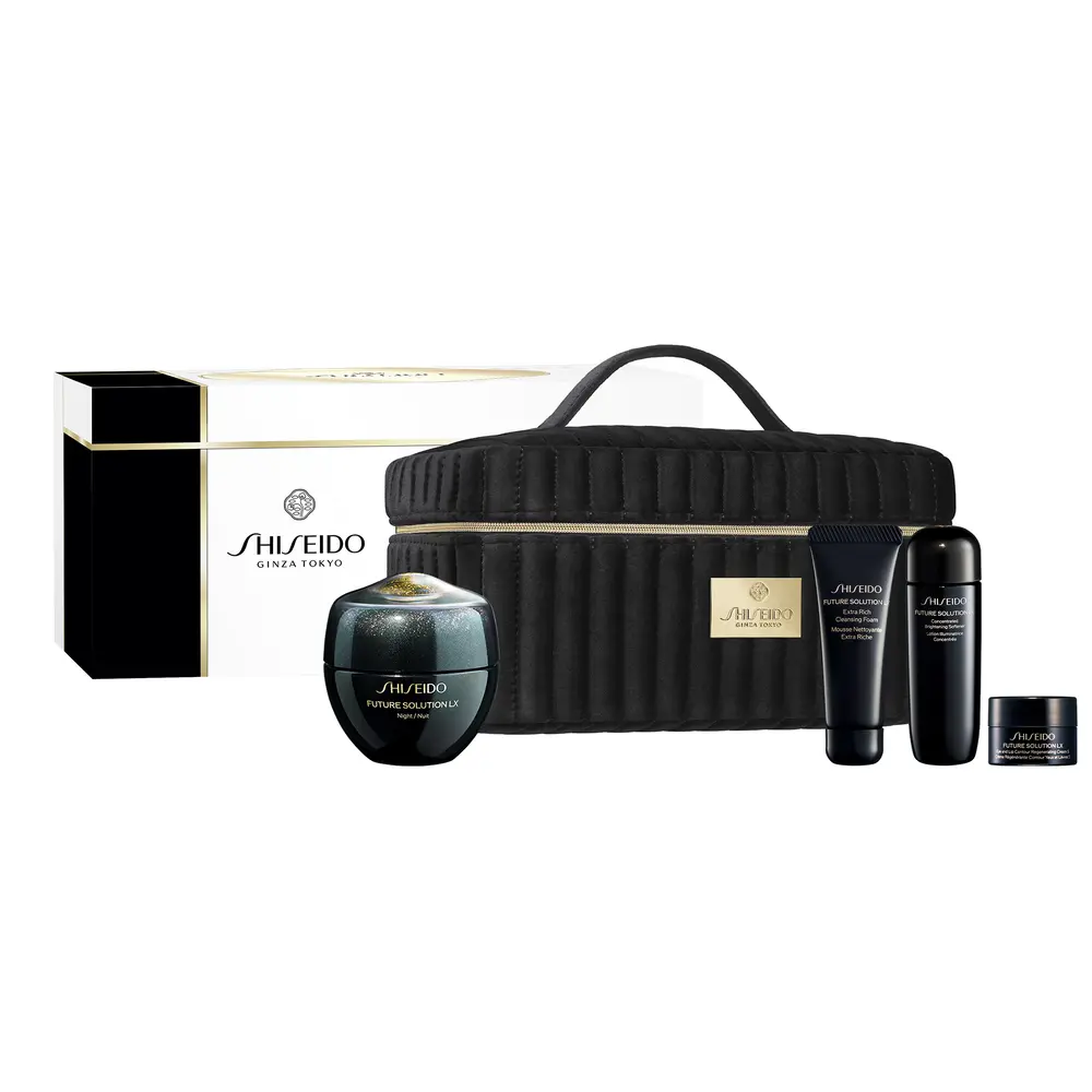 Set de crema de noche Future Solution de SHISEIDO (4 unidades)