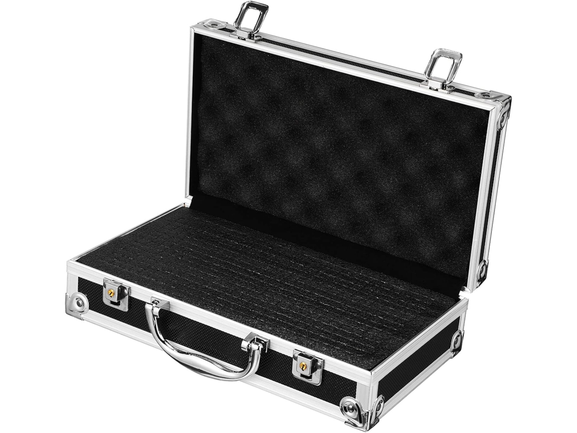Caja de herramientas de aleación de aluminio con cierre. Slowmoose