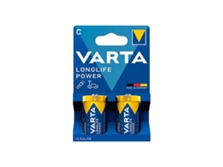 Pilas Alcalinas De Larga Duración C Lr14 Ø26,2 X 50 Mm Varta (blister 2 Unidades)