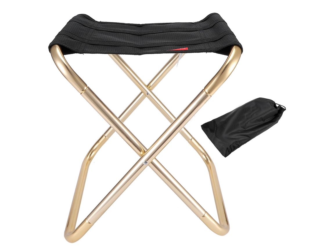 Silla plegable de aleación de aluminio, portátil para camping, pesca y barbacoa Primerox