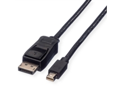 Cable VALUE (DisplayPort y Mini DisplayPort - 2m - Negro)