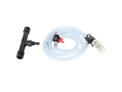 Inyector de fertilizantes de plástico eficiente con tubo de agua para riego por goteo, para césped, jardín e invernadero de 1 pulgada.