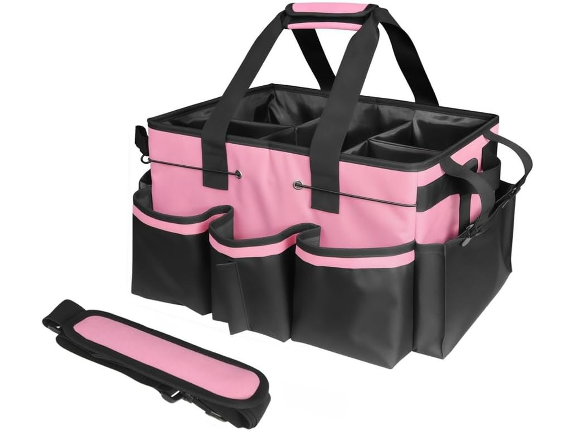 Cesta De Limpieza Con Asa, Bolsa De Almacenamiento Grande Para Suministros,