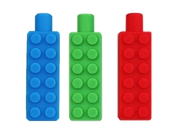 2026-3 Piezas Tapa De Lápiz De Silicona Juguete Sensorial Para Niños Con Autismo Ansiedad Mordedura Para Lápiz