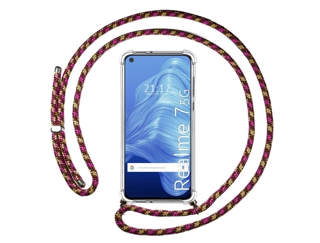 Carcasa Realme 7 5G TUMUNDOSMARTPHONE Colgante Rosa