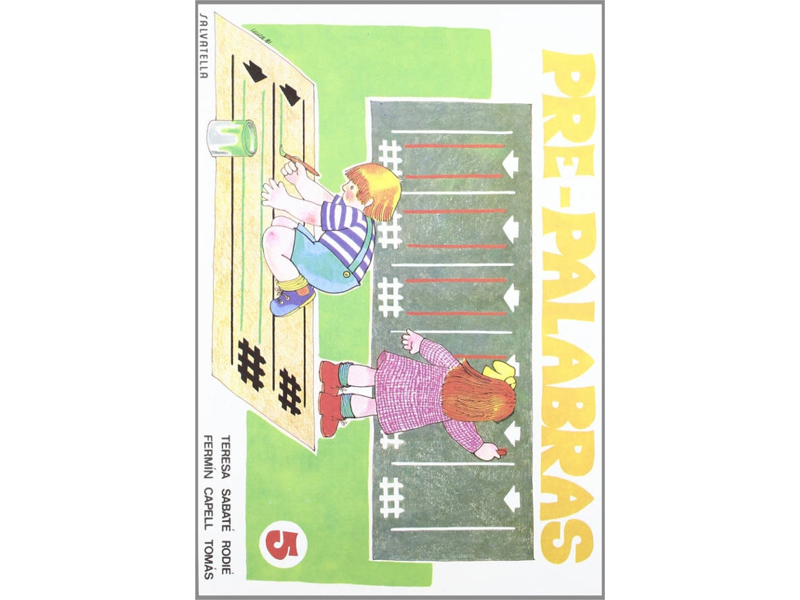 Libro Prepalabras 5 de Teresa Sabaté Rodié (Español)
