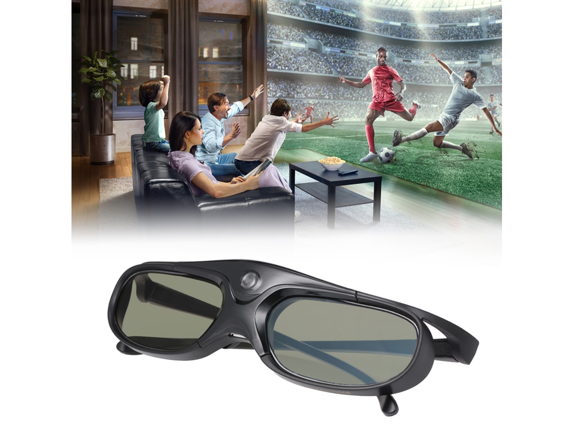 Gafas 3d Gl2100 Para Proyectores Recargables Dlp-link Con Obturador Activo Optoma Acer Benq Viewsonic Sharp Dell