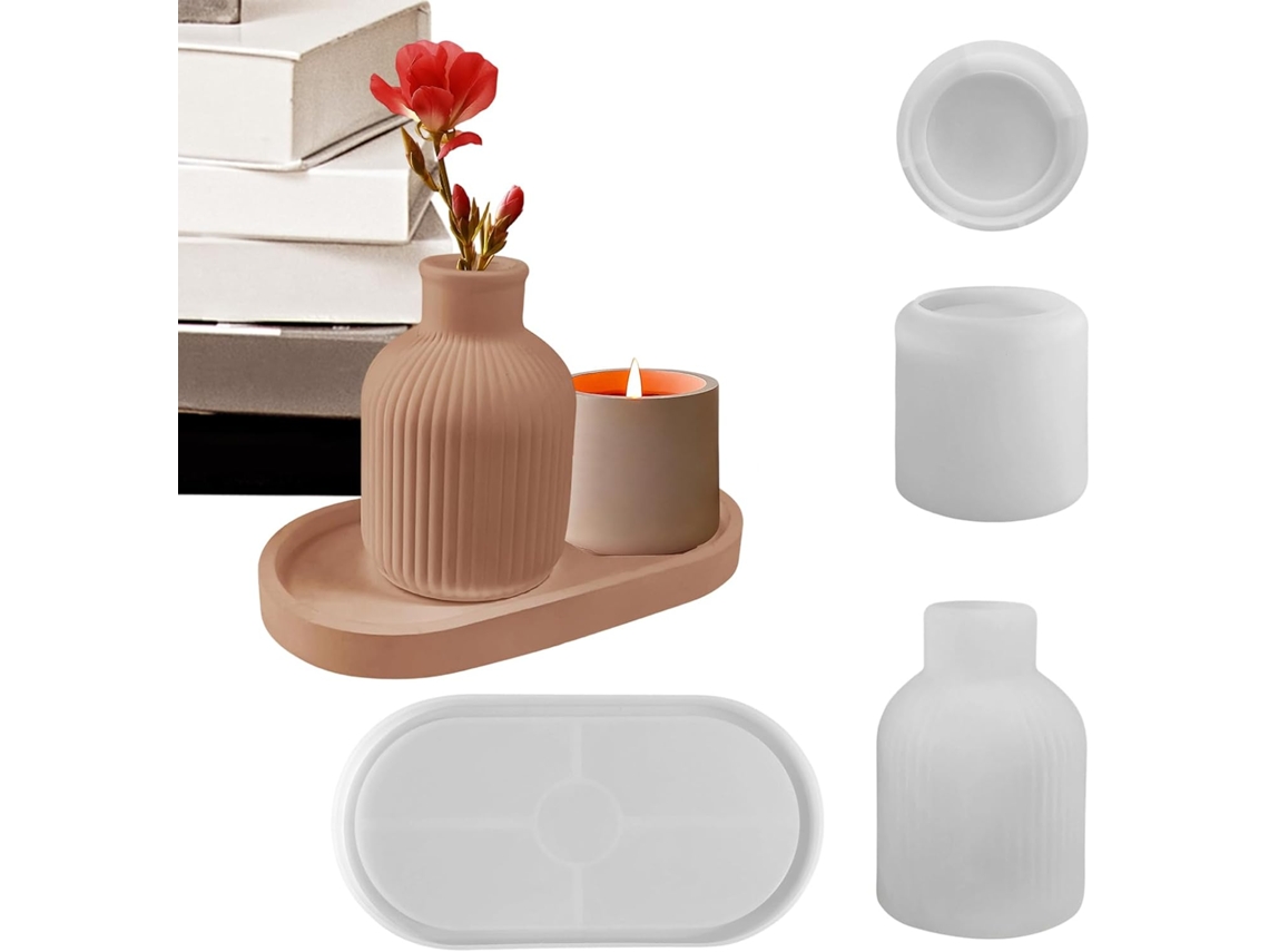 Moldes De Resina De Silicona | Materiales De Manualidades Reutilizables Y Antiadherentes