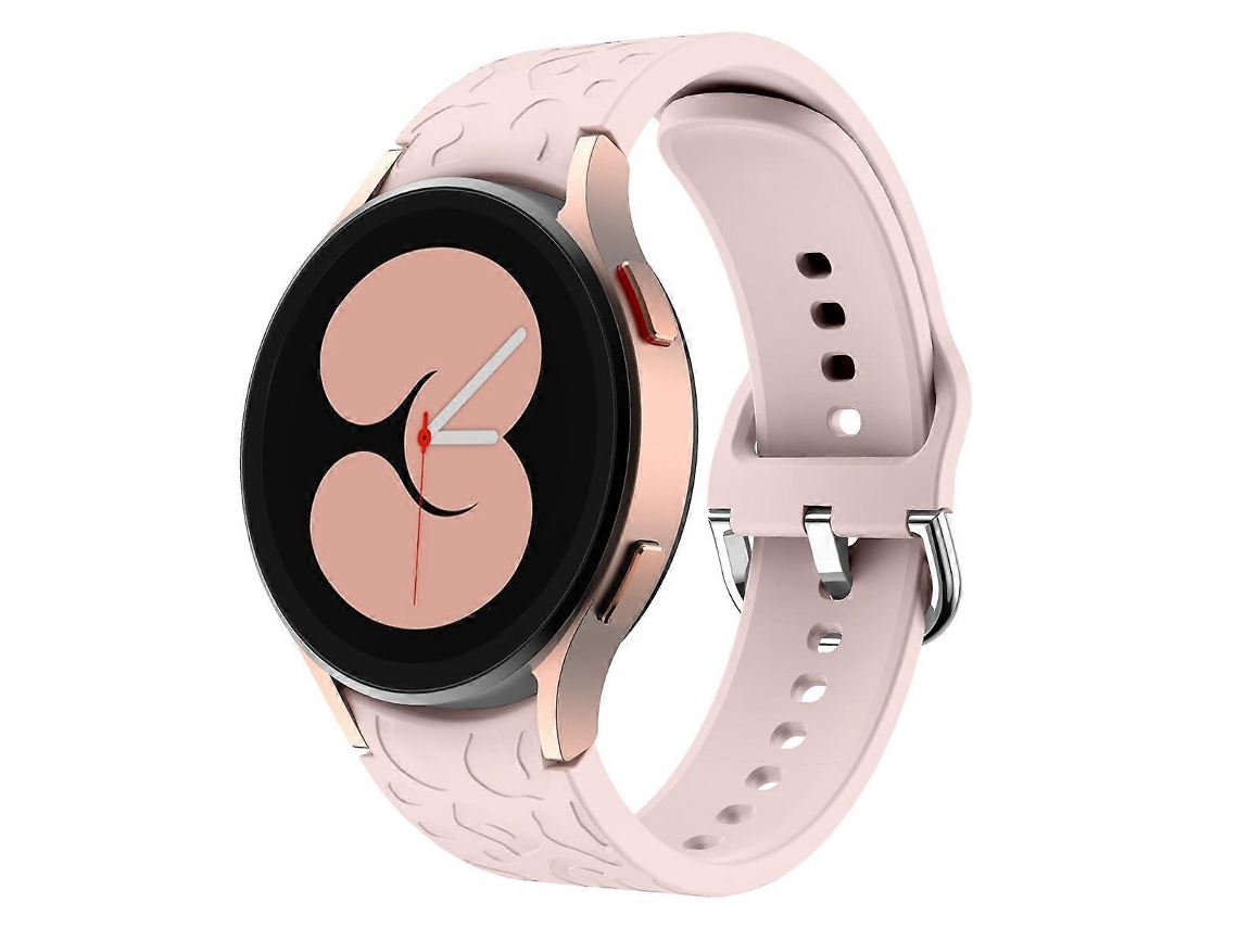Correa de silicona con estampado de leopardo en relieve para Samsung Galaxy Watch 6